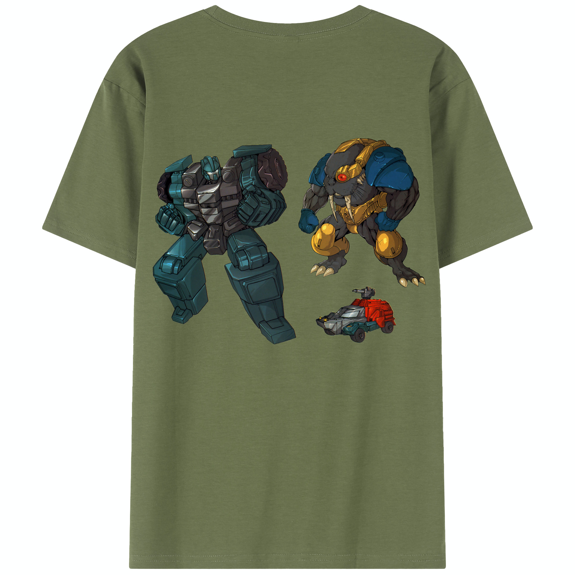 （画像用）  綿100％半袖Tシャツ（背面プリント）